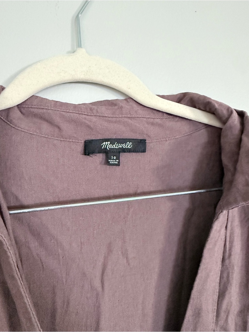Madewell Carmine Linen Dress - Picture 4 of 6